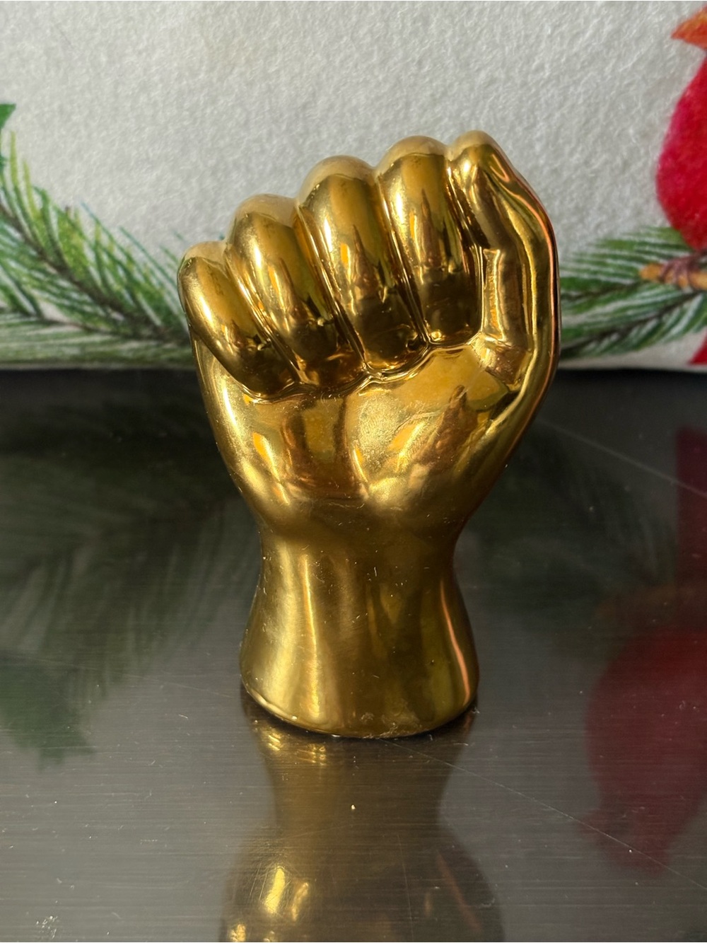 Gold Fist Décor Accent for Home